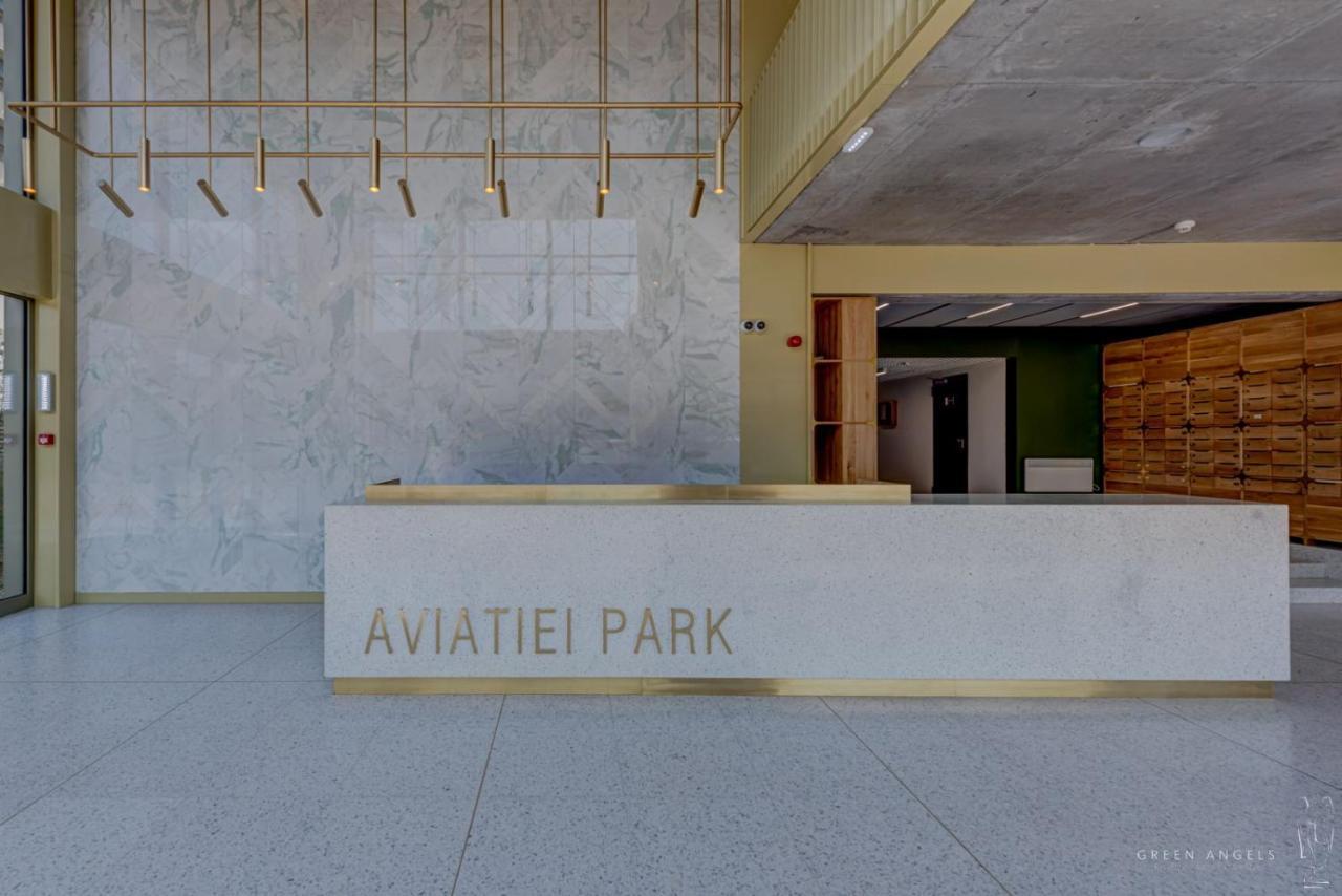 Brooklyn Studio - Aviatiei Park - Netflix - Parking Бухарест Экстерьер фото